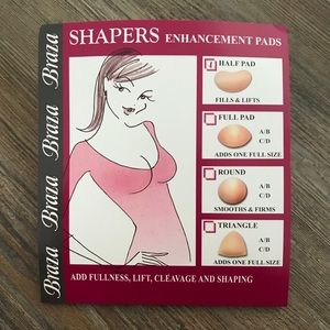 Shapers Bra Enhancement Pads